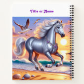 Juwelierpferd Notizblock (Rückseite)
