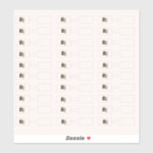 Juwelierpreismarken Logo "Blush" 30-Aufkleber Aufkleber (Blatt)