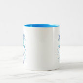 Juweliertes Seepferdchen Zweifarbige Tasse (Mittel)