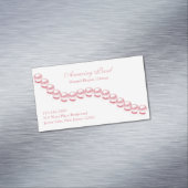 Juwelry Pearl Magnetische Visitenkarte (Beispiel)