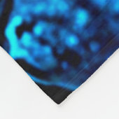 Juwelton gefärbte Glasmalerei-Kunst Glow-Design Fleecedecke (Ecke)
