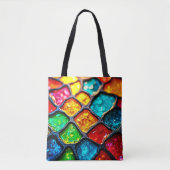 Juwelton-Schmelzglaskunst-Glow-Design Tasche (Vorderseite)