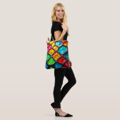 Juwelton-Schmelzglaskunst-Glow-Design Tasche (Am Model)