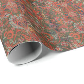 Juwelton-Stoffstil Foto Geschenkpapier (Rolleneckpunkt)