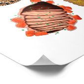 Juwish Cuisine Foods Illustration Kitchen Decor Poster (Ecke)