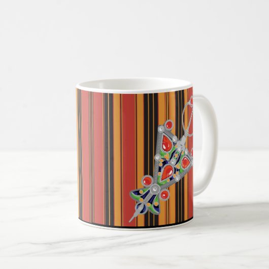 Jux Kabyle Kaffeetasse (VorderseiteRechts)