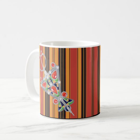 Jux Kabyle  Kaffeetasse (Vorderseite Links)