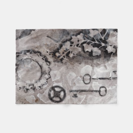 Juxtaposition II Fleecedecke (Vorderseite (Horizontal))