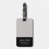 Juxtaposition II Gepäckanhänger (Rückseite vertikal)