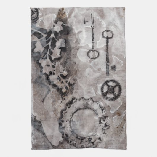 Juxtaposition II Geschirrtuch (Vertikal)