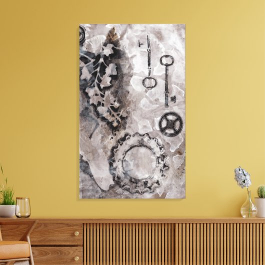 Juxtaposition II Leinwanddruck (Insitu (Wohnzimmer))