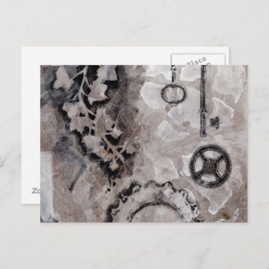 Juxtaposition II Postkarte (Vorne/Hinten)