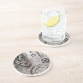 Juxtaposition II Sandstein Untersetzer (Seite)