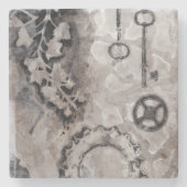 Juxtaposition II Steinuntersetzer (Vorderseite)