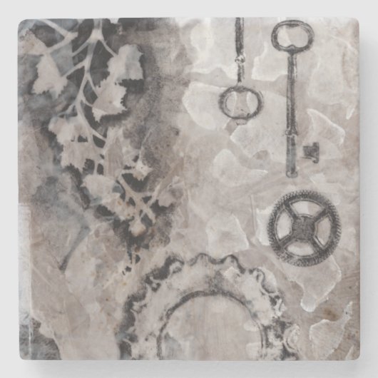 Juxtaposition II Steinuntersetzer (Vorderseite)