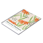 JW 2023: Geduld bei der Durchführung regionaler Ko Notizblock (Linke Seite)