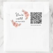 JW 2023 Memorial für Letter Writing Square Sticker (Tasche)