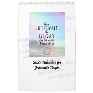 JW 2025 Kalender "Best Life Ever"
