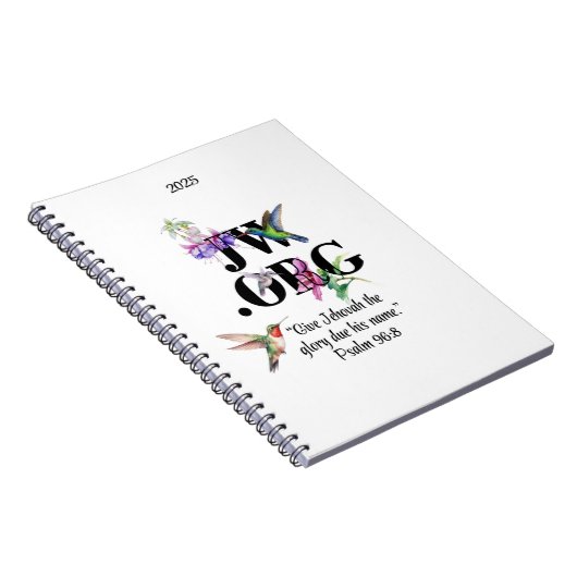 JW 2025-Notebook mit 2025-jähriger Text Notizblock (Rechte Seite)