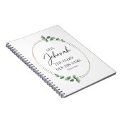 JW 2025 - Tasse von Text mit Eukalyptus Notizblock (Rechte Seite)