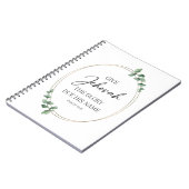 JW 2025 - Tasse von Text mit Eukalyptus Notizblock (Linke Seite)