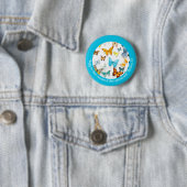 JW 2026 Jahr Text Farbige Schmetterlinge Button (Beispiel)