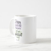 JW 2026-Jahr-Text mit Hydrangea Kaffeetasse (Vorderseite Links)