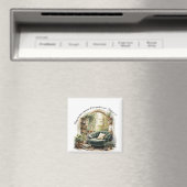 JW 2026 Jahrestext Matthäus 5:3 "Gemütliche Ecke" Magnet (In Situ (Geschirrspüler))