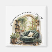 JW 2026 Year Text Matthew 5:3 "Cozy Nook" Magnet (Vorne)