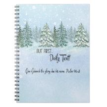 JW "aber zuerst, Daily Text!" Notebook für Brüder