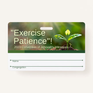 JW Abzeichen | 2023 Regional Conv English & Spanis Ausweis