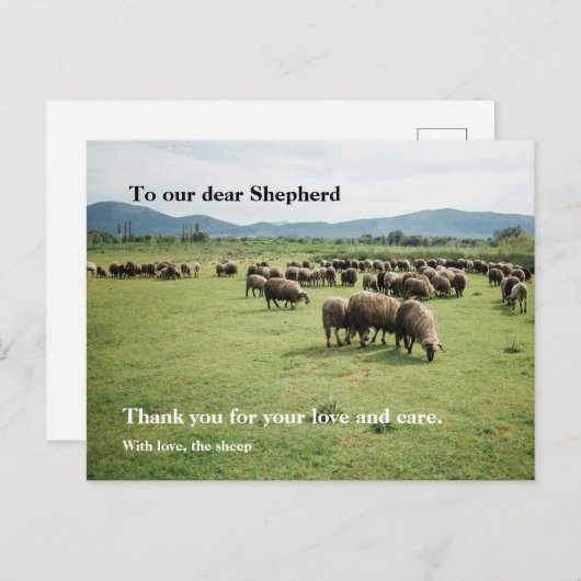 JW-Ältere Wertschätzung Postkarte (Vorne/Hinten)