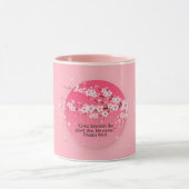 JW Apple Blossom Kaffee Cup mit 2025 Jahr Text Tasse (Zentrum)