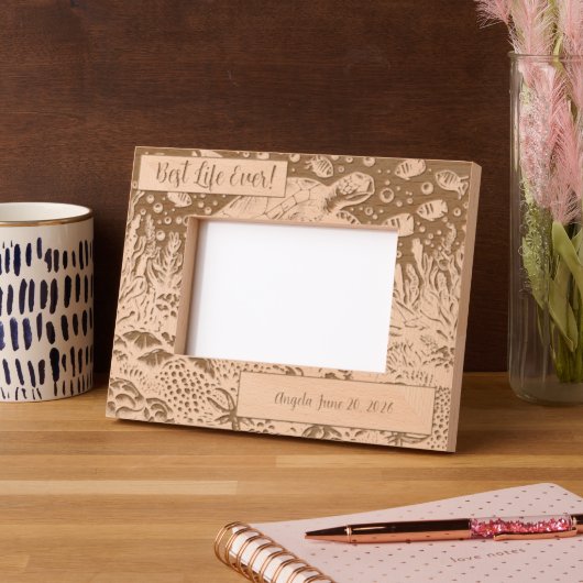 JW Baptism Gift-Keepsake Personalized! Geätzte Rahmen (Links)