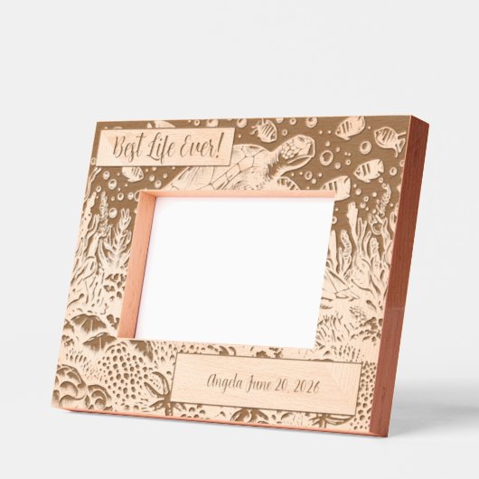 JW Baptism Gift-Keepsake Personalized! Geätzte Rahmen (Links)