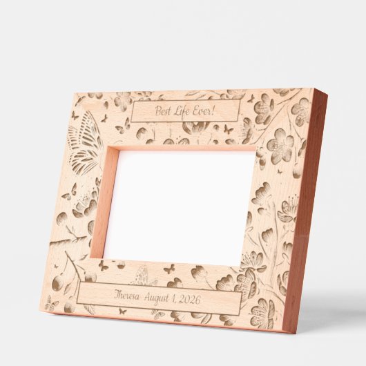 JW Baptism Gift-Keepsake Personalized! Geätzte Rahmen (Links)