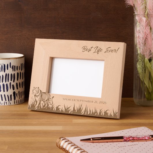 JW Baptism Keepsake -Personalized! Geätzte Rahmen (Links)