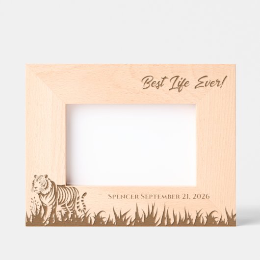 JW Baptism Keepsake -Personalized! Geätzte Rahmen (Vorderseite)