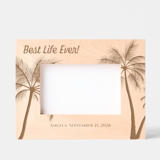 JW Baptism Keepsake -Personalized! Geätzte Rahmen (Vorderseite)