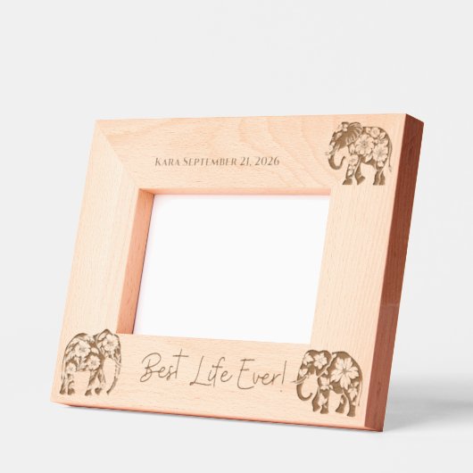 JW Baptism Keepsake -Personalized! Geätzte Rahmen (Links)