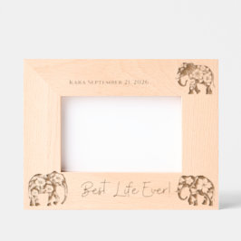 JW Baptism Keepsake -Personalized! Geätzte Rahmen