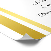 JW-Beerdigungsdienst-Poster drucken Poster (Ecke)