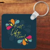 JW Best Life Ever! Schlüsselanhänger (Rückseite)