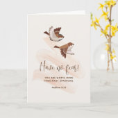 JW Card, Matthew 10:31 | JW Gruß Karte (Gelbe Blume)