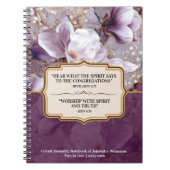 JW Circuit Assembly 2025-2026 Gifts Spiral Notizblock (Vorderseite)