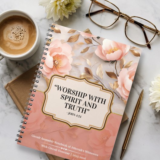 JW Circuit Assembly Overseer 2025-2026 Notizblock