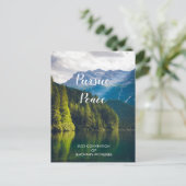 JW Convention 2022 - Lake Mountain Postkarte (Stehend Vorderseite)