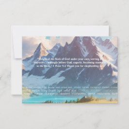 JW Danke, dass Sie uns als Elders Card geerbt habe Dankeskarte