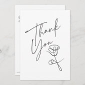 JW Dankeschön Karte mit der Schrift Philemon 1:4 (Vorne/Hinten)