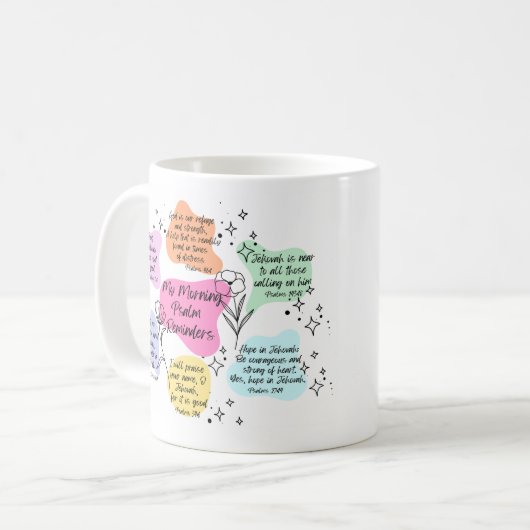 JW Erinnerungen Kaffee Tasse (Vorderseite Links)